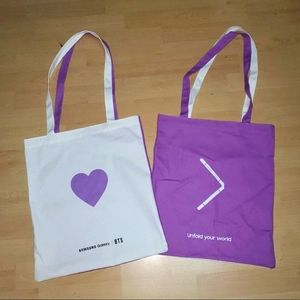 BTS X SAMSUNG OFFICIAL TOTE BAG
